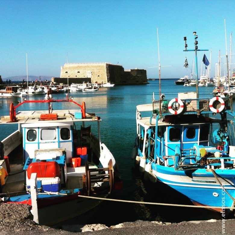 venetian port-heraklion-crete-koule fortress-elissos