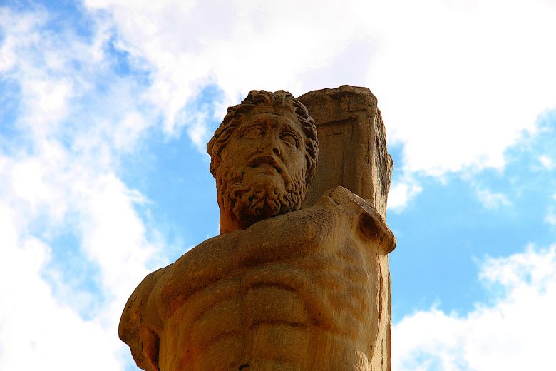 statue of zeus_ancient greek gods_elissos