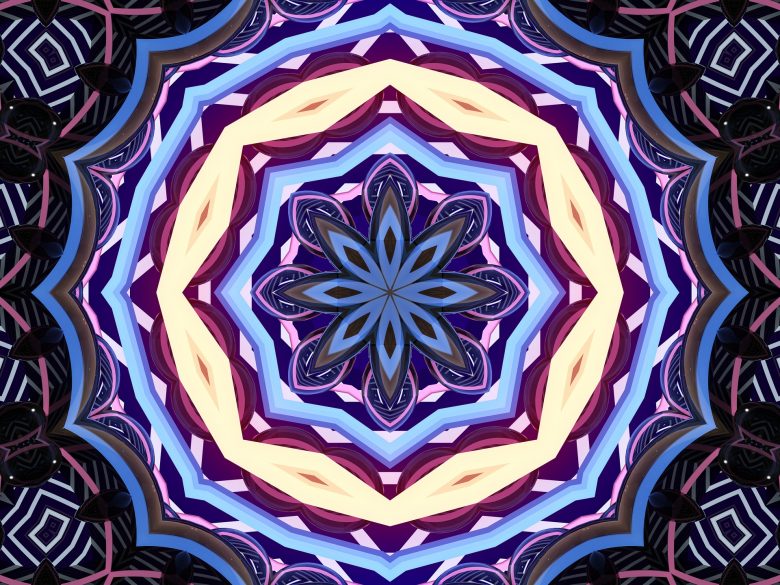 mandala art zen yoga